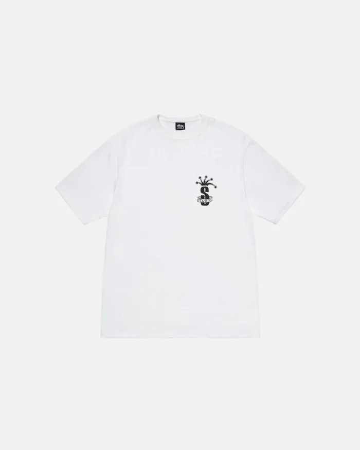 Stussy Tees CROWN BAND TEE White 8211 MenWomen