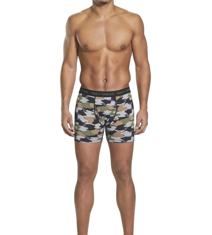 Superfit Boxer Briefs Black Seaweed Underwear 2 Pack 1027760090 Men Pair Of Thieves Boxer Briefs