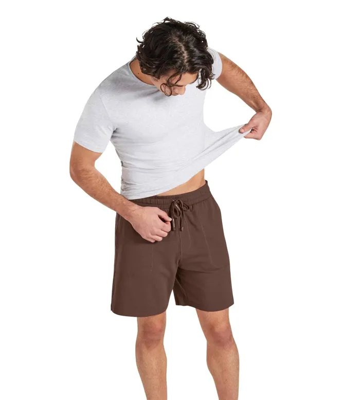 Supersoft Lounge Shorts Dark Taupe Bottoms 1 Pack Men Pair Of Thieves Shorts