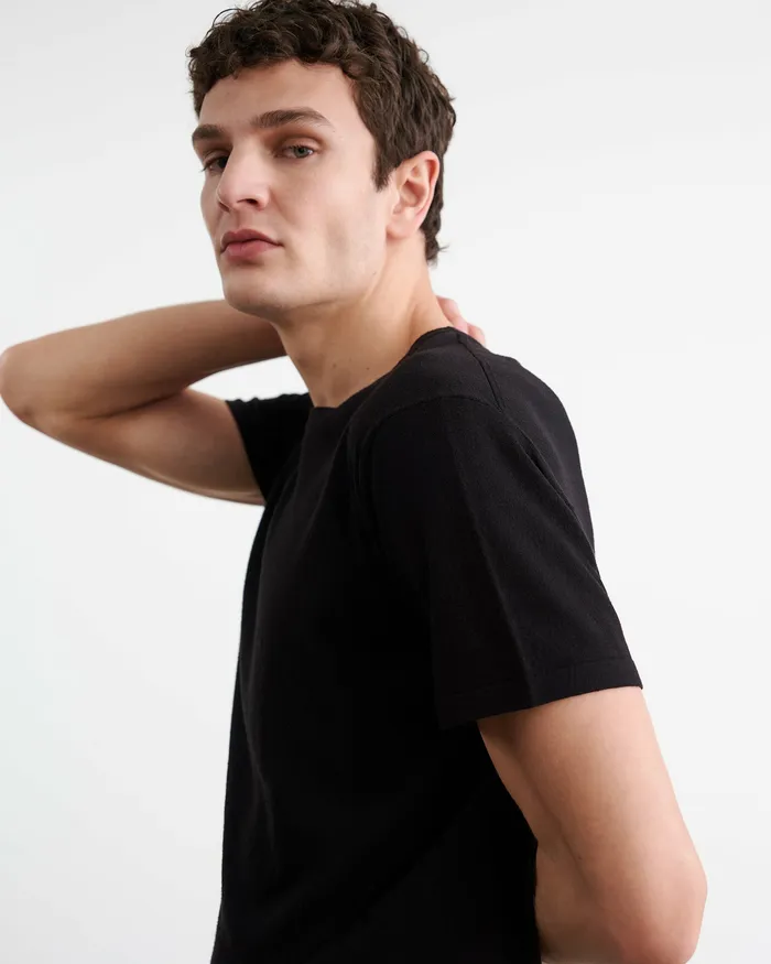Sweaters DRAVEN SWEATER Black Nili Lotan Men