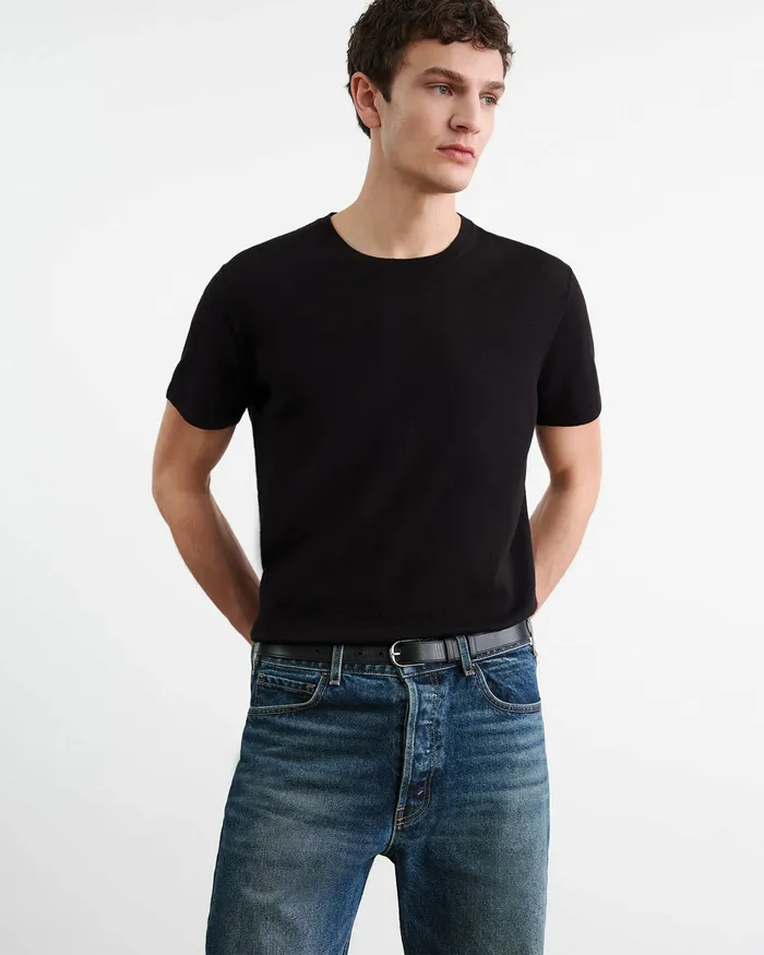 Sweaters DRAVEN SWEATER Black Nili Lotan Men