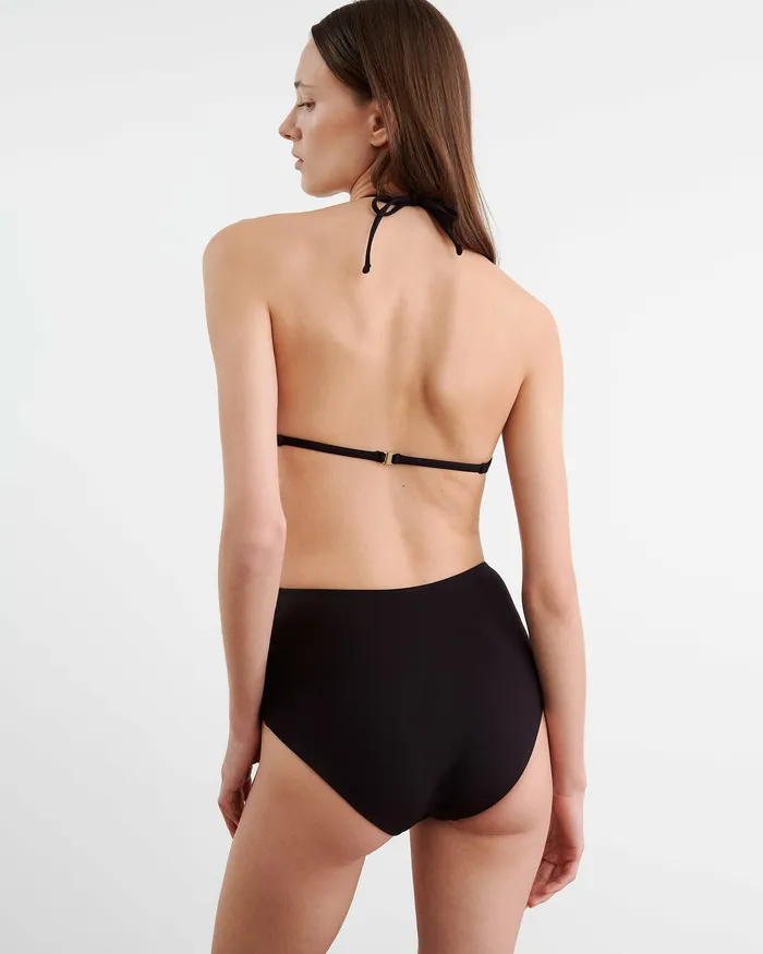 Swim Nili Lotan Women TRIANGLE BIKINI TOP Black
