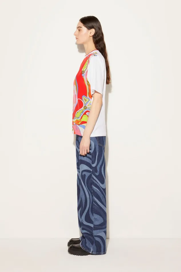 TShirts And Sweatshirts Women PUCCI OrchideePrint TShirt