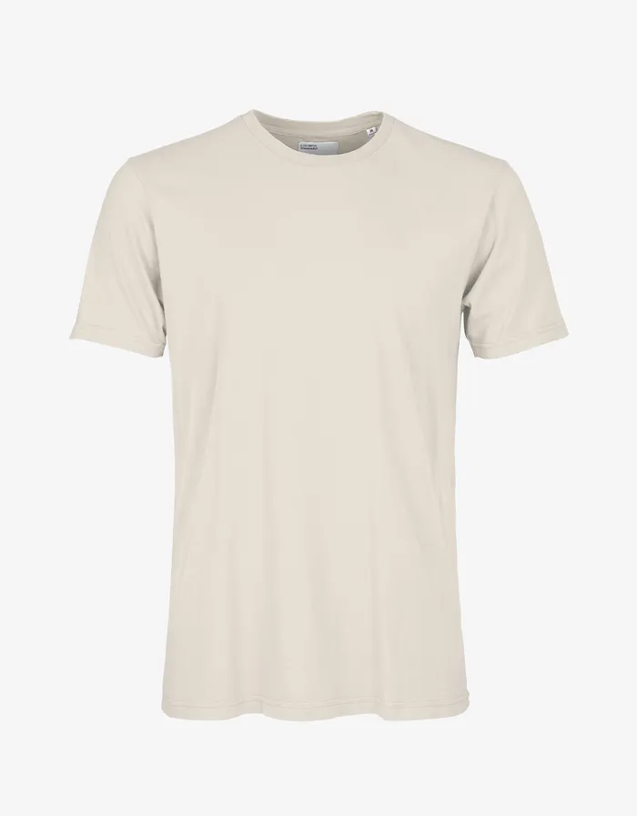 TShirts Colorfulstandard Men Classic Organic Tee 8211 Ivory White