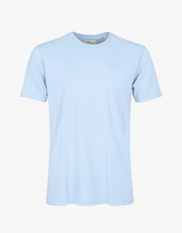 TShirts Colorfulstandard Men Classic Organic Tee 8211 Polar Blue
