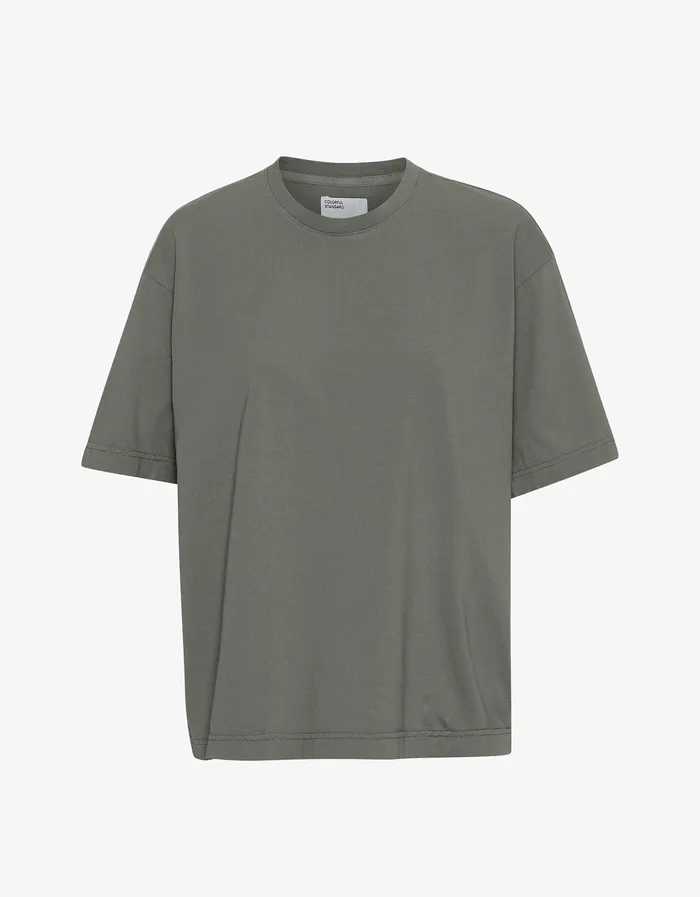 TShirts Colorfulstandard Men Oversized Organic TShirt 8211 Dusty Olive