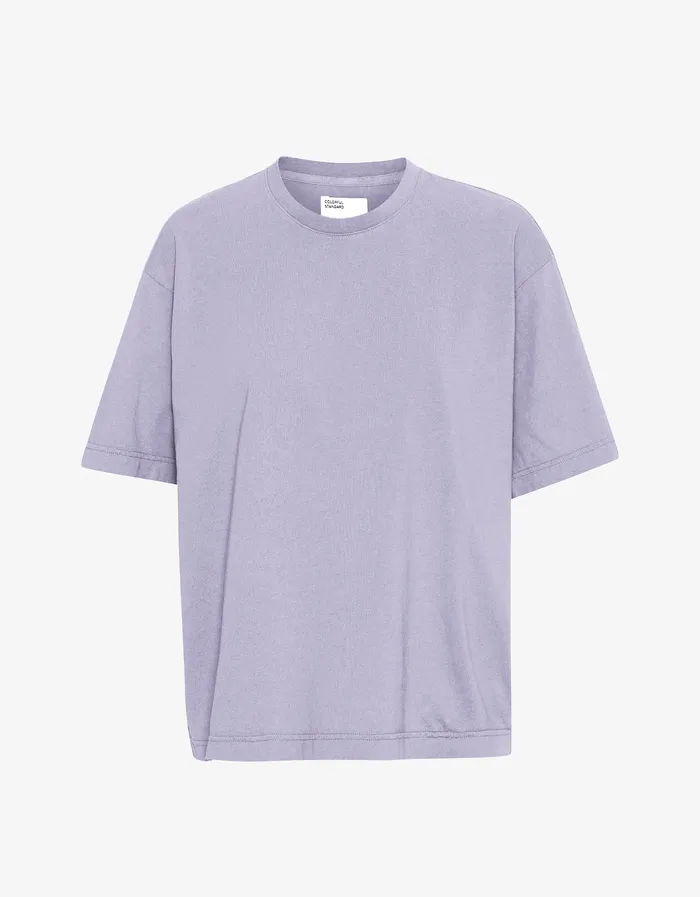 TShirts Colorfulstandard Men Oversized Organic TShirt 8211 Purple Jade