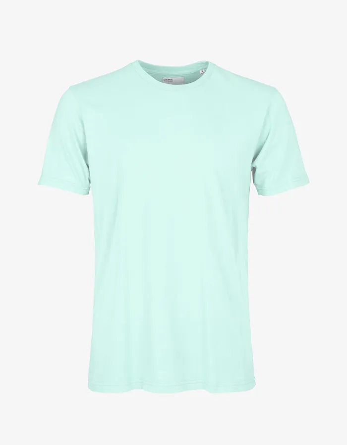 TShirts Men Colorfulstandard Classic Organic Tee 8211 Light Aqua