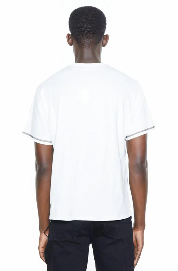 TShirts Men Jaded London White Tainted Youth Tshirt