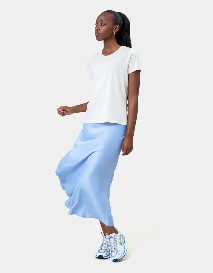 TShirts Women Light Organic Tee 8211 Seaside Blue Colorfulstandard Women