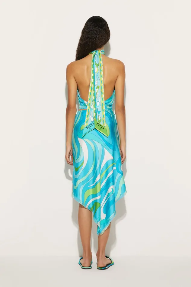 Tops And Shirts Women PUCCI MarmoPrint SilkTwill Top