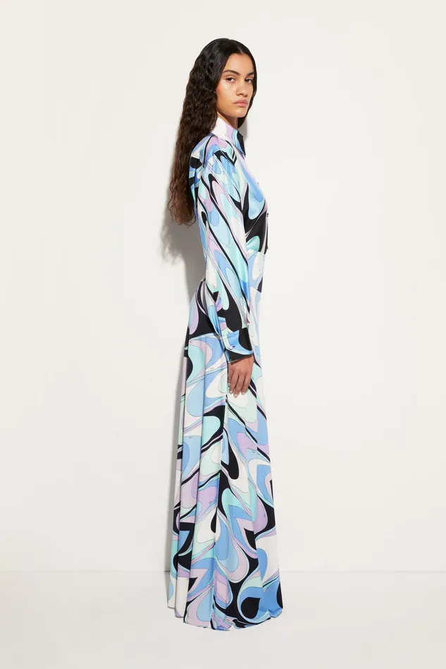 Tops And Shirts Women PUCCI OndePrint Silk Shirt