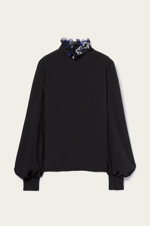 Tops And Shirts Women PUCCI Ruffled Silk Top