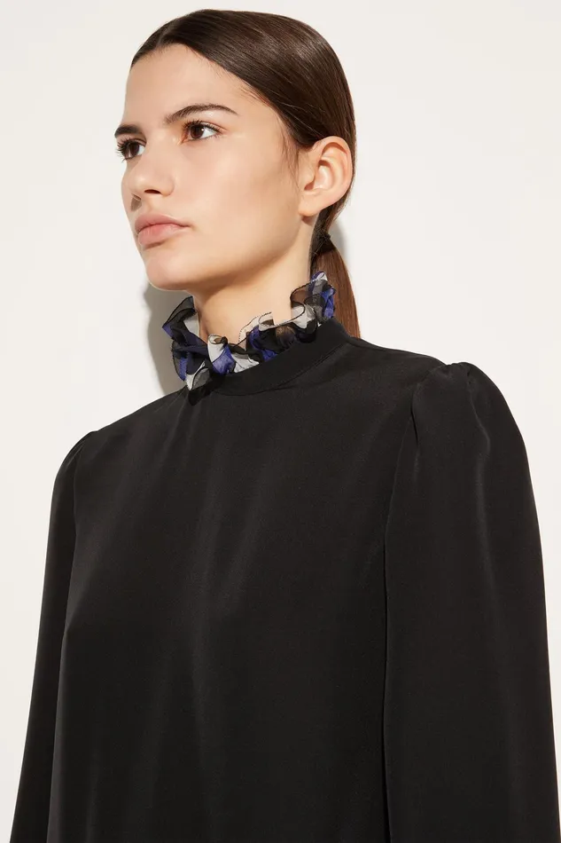 Tops And Shirts Women PUCCI Ruffled Silk Top