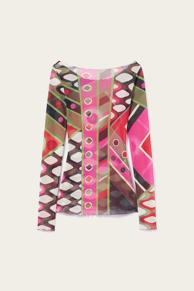 Tops And Shirts Women PUCCI VivaraPrint Top