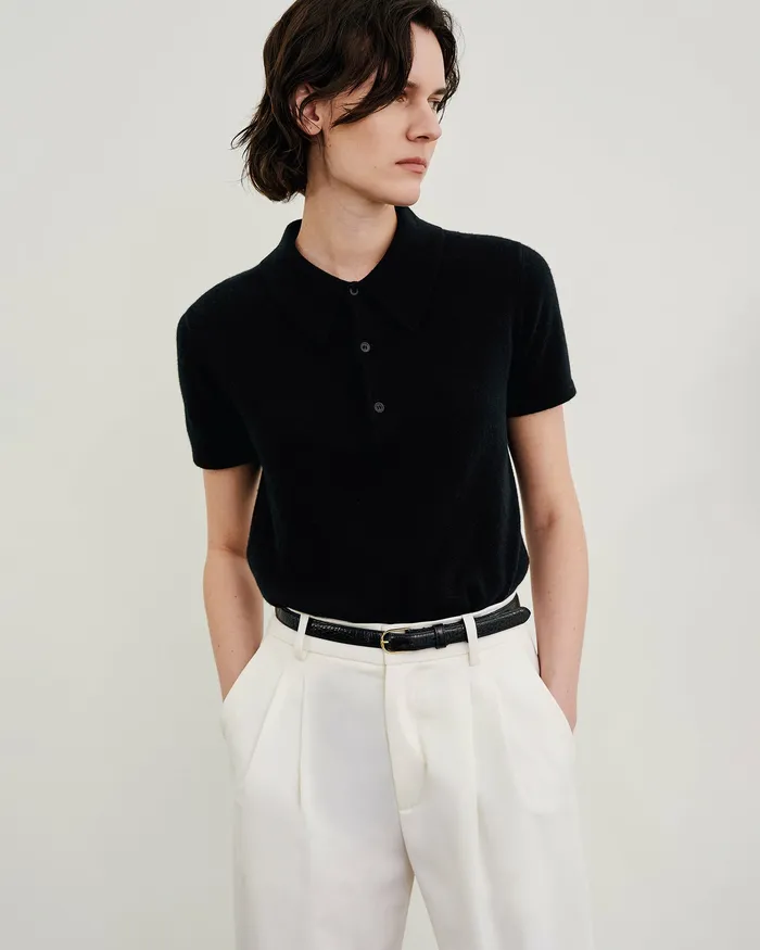 Tops MILOS POLO Dark Navy 8211 Nili Lotan Women