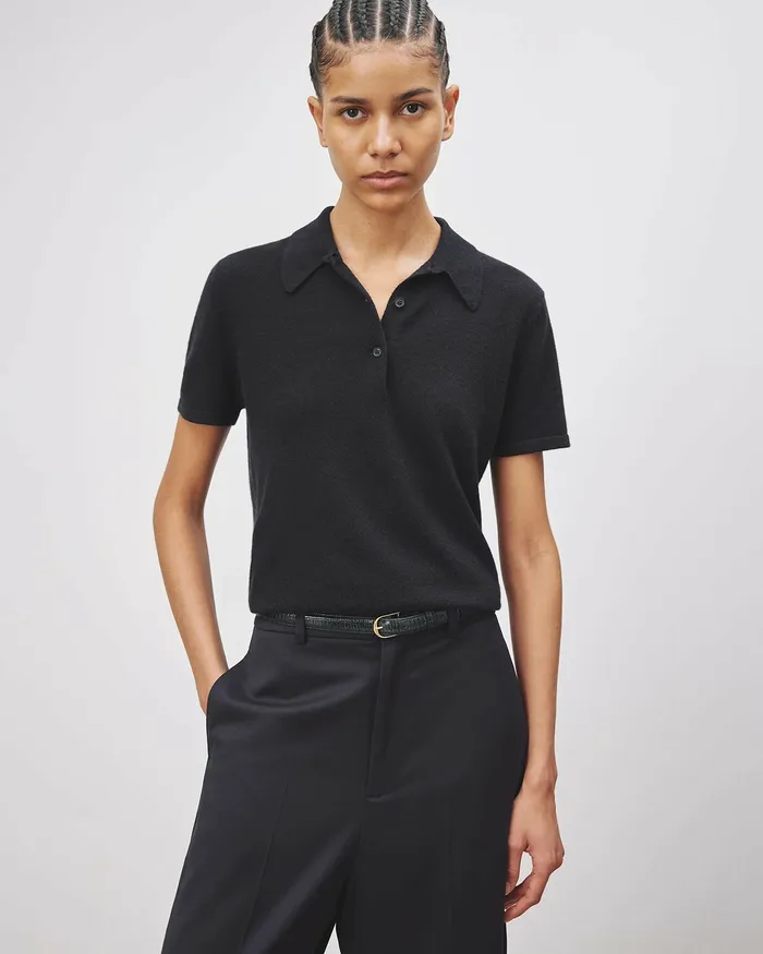 Tops MILOS POLO Dark Navy 8211 Nili Lotan Women