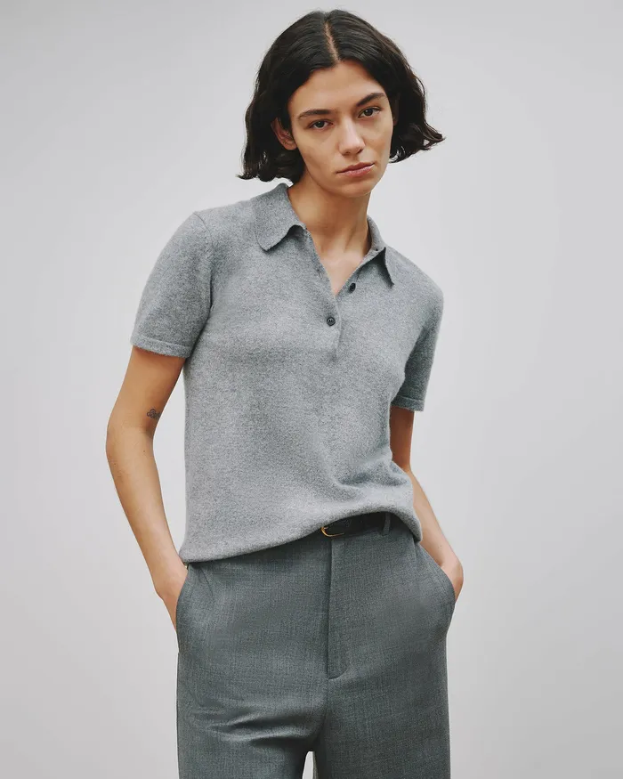 Tops MILOS POLO Dark Navy 8211 Nili Lotan Women