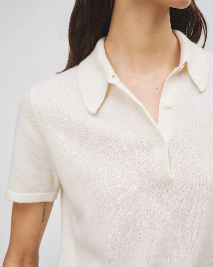 Tops MILOS POLO Dark Navy 8211 Nili Lotan Women