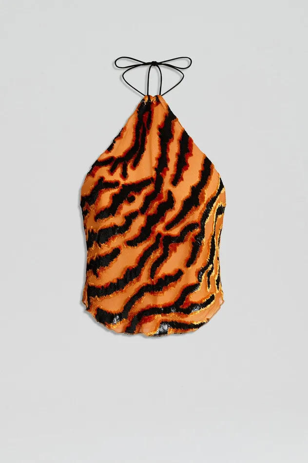 Tops Scanlan Theodore Women FRENCH BURNT OUT TOP BURNTORANGE Tops Scanlan Theodore Women FRENCH BURNT OUT TOP BURNTORANGE