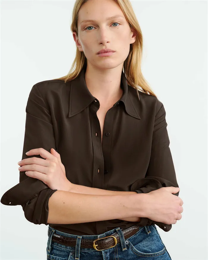 Tops SIMONE SHIRT Ivory 8211 Nili Lotan Women