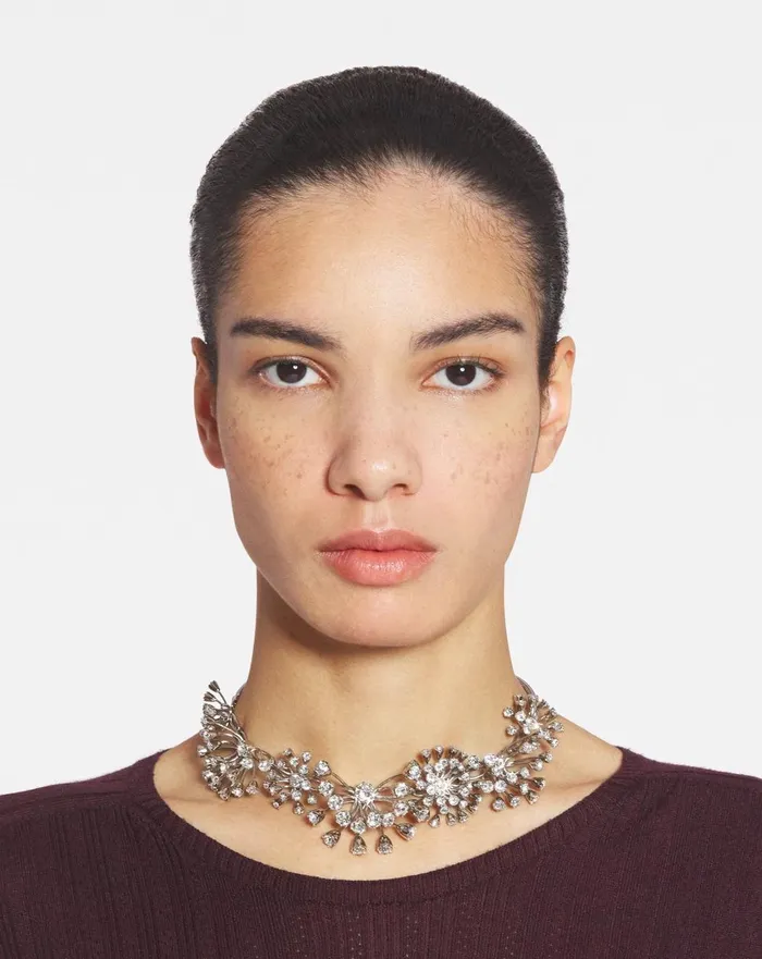 Traviata By Lanvin Necklace Silvercrystal Women Lanvin Jewelry