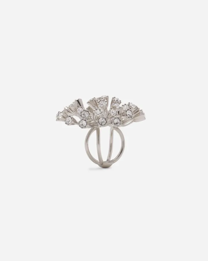 Traviata By Lanvin Ring Silvercrystal Women Lanvin Jewelry