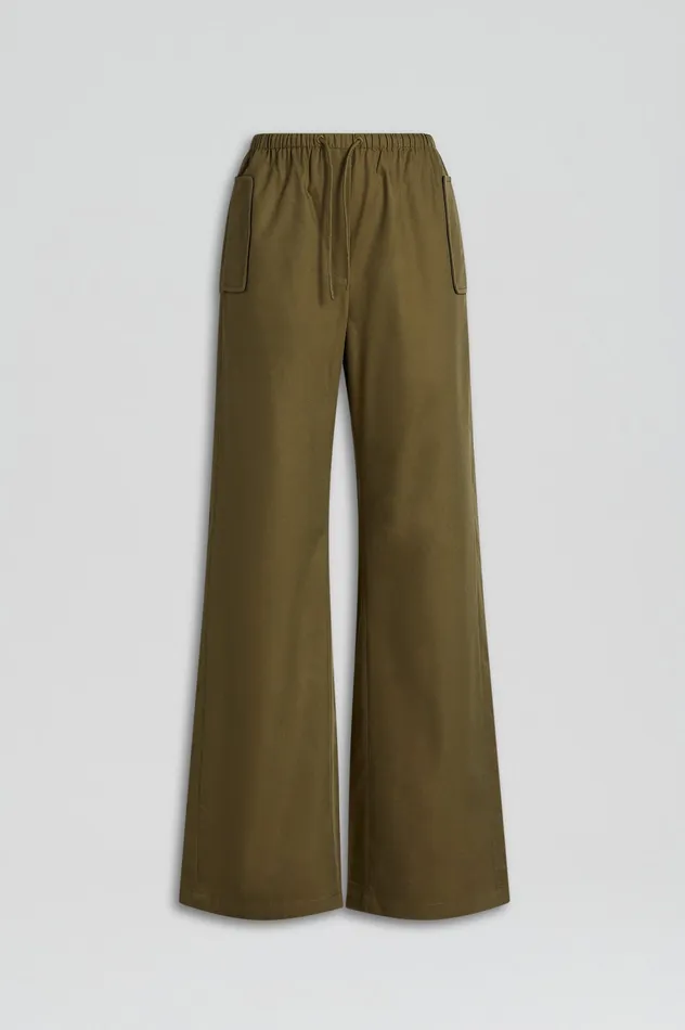 Trousers POCKET CARGO KHAKI Scanlan Theodore Women Trousers POCKET CARGO KHAKI Scanlan Theodore Women