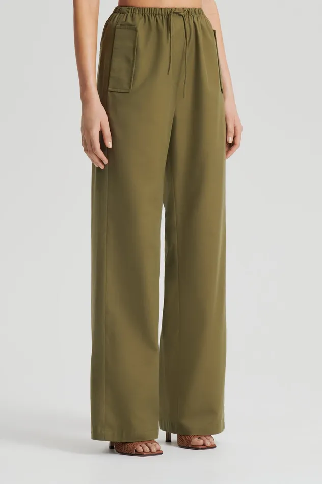 Trousers POCKET CARGO KHAKI Scanlan Theodore Women Trousers POCKET CARGO KHAKI Scanlan Theodore Women