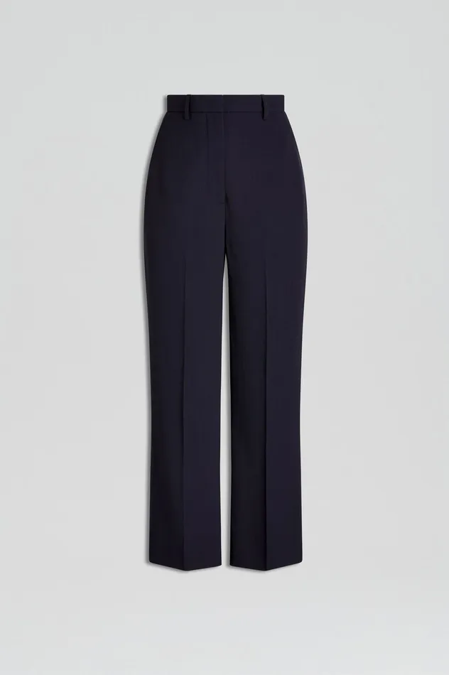 Trousers TAILORED CROP TROUSER NAVY 8211 Scanlan Theodore Women Trousers TAILORED CROP TROUSER NAVY 8211 Scanlan Theodore Women