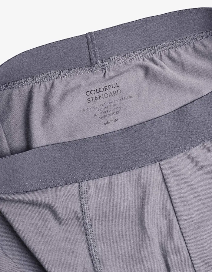 Underwear Classic Organic Boxer Briefs 8211 Purple Haze Colorfulstandard Men