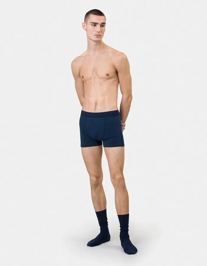 Underwear Colorfulstandard Men Classic Organic Boxer Briefs 8211 Lava Grey
