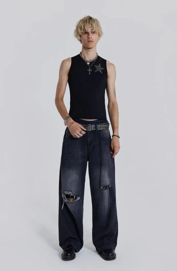 Vests Men Jaded London Cosmo Vest