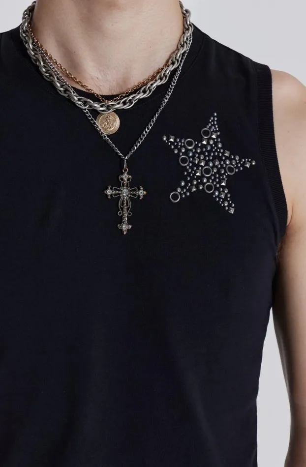 Vests Men Jaded London Cosmo Vest
