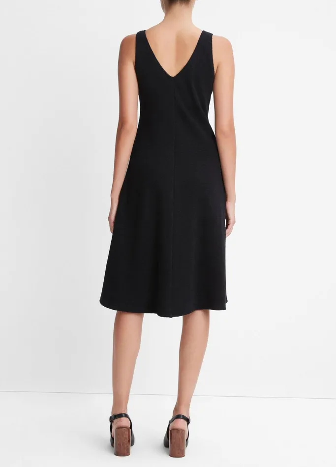Vince Dresses Women VNeck Slip Dress Black