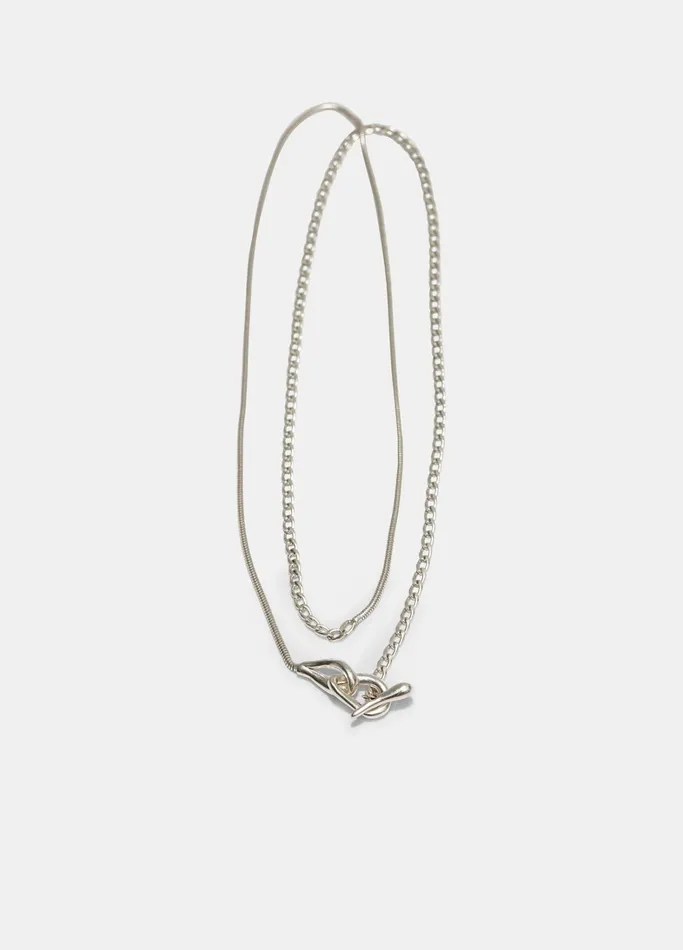 Vince Jewelry Women Hernn Herdez Abrazo Necklace Silver