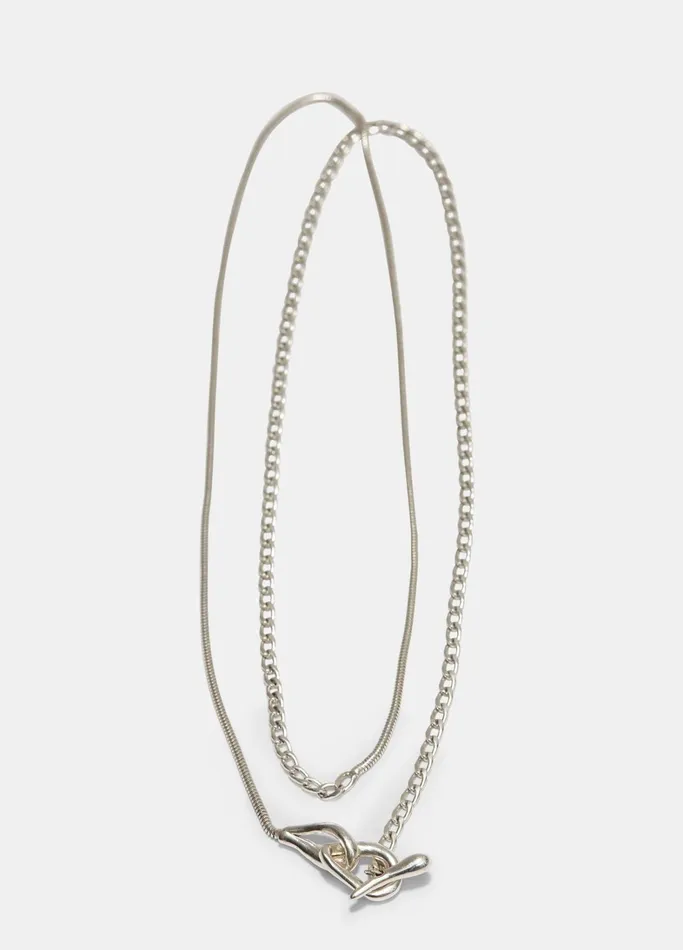 Vince Jewelry Women Hernn Herdez Abrazo Necklace Silver