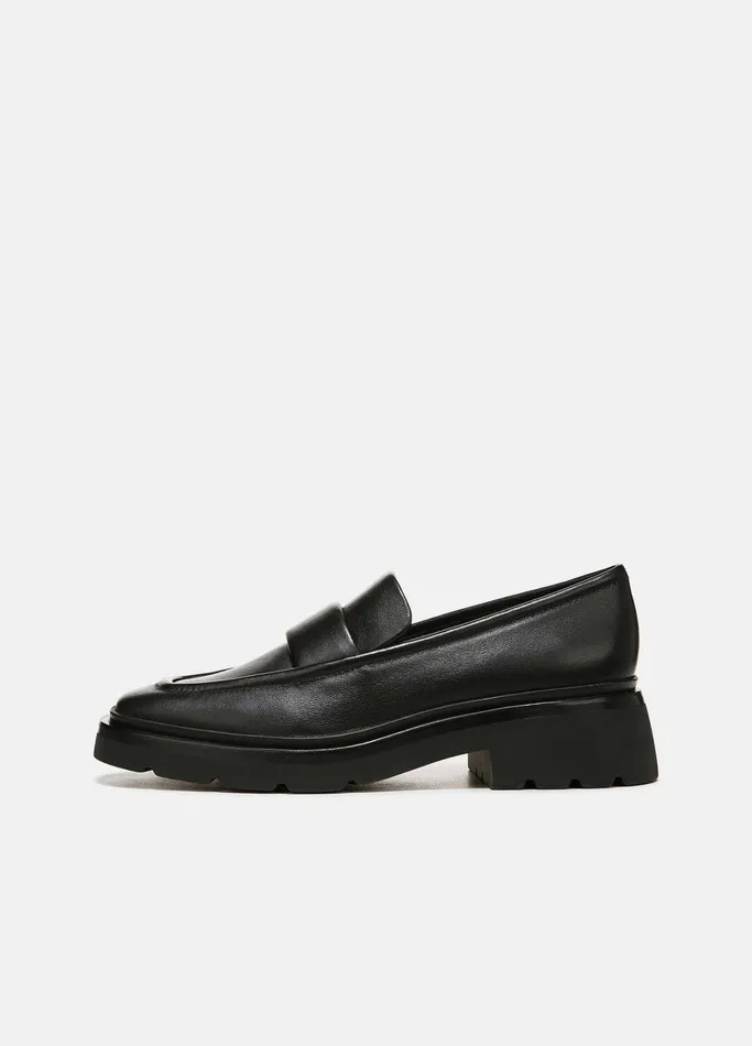 Vince Loafers and Mules Women Robin Leather Loafer Black