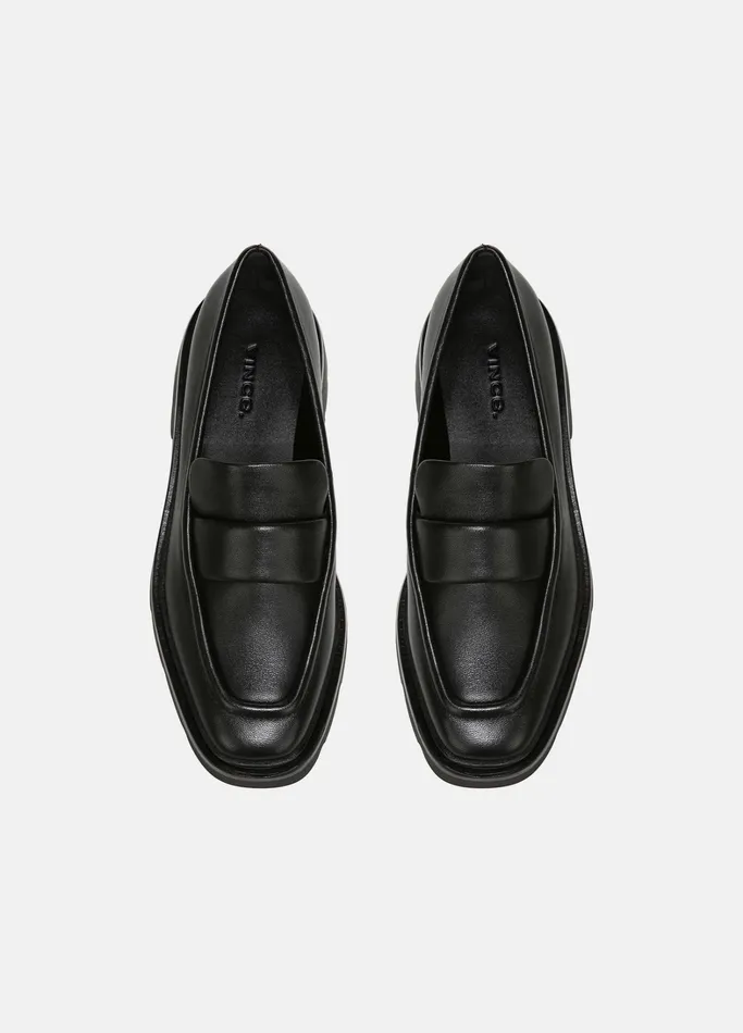Vince Loafers and Mules Women Robin Leather Loafer Black