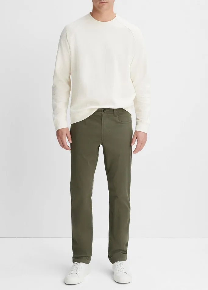 Vince Pants and Shorts Men Lightweight Dylan 5Pocket Pant Smoke Tree