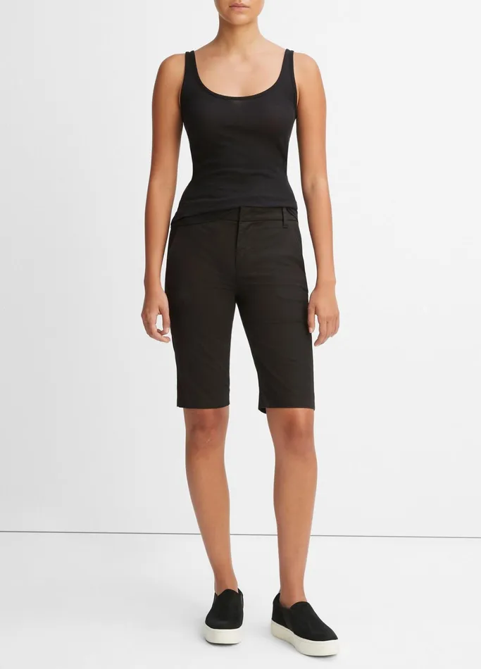 Vince Pants and Shorts Women Coin Pocket Bermuda Short Black