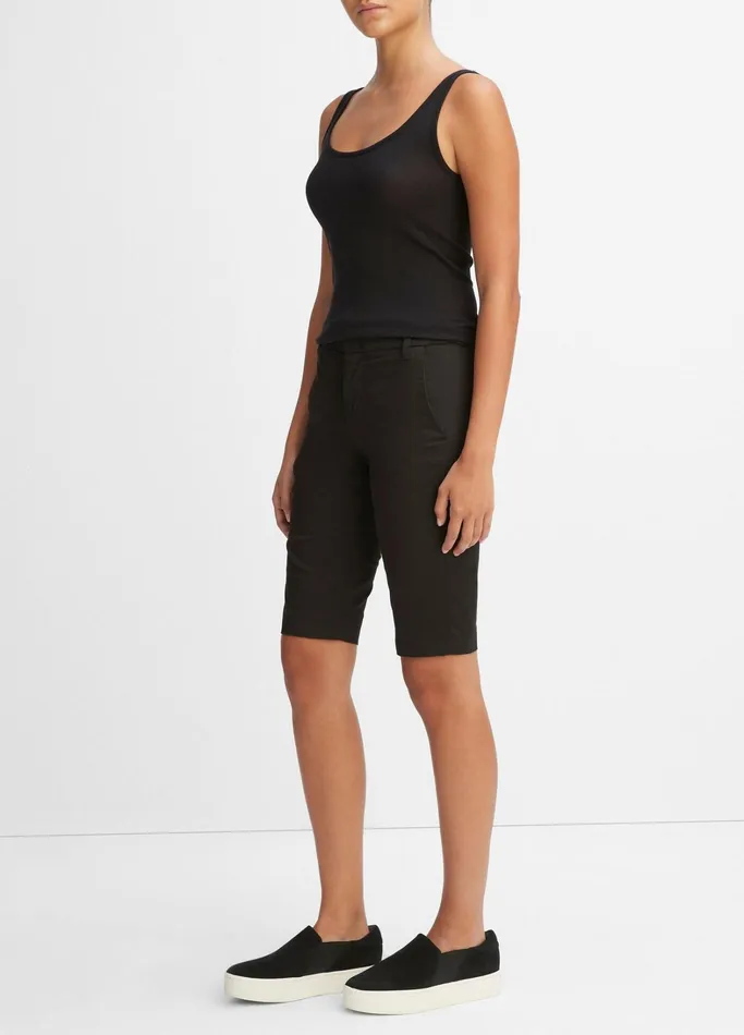 Vince Pants and Shorts Women Coin Pocket Bermuda Short Black