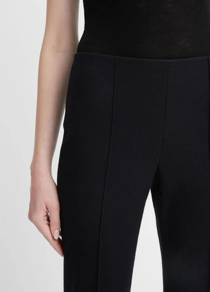 Vince Pants and Shorts Women Cozy WoolBlend MidRise StitchFront Pant Black