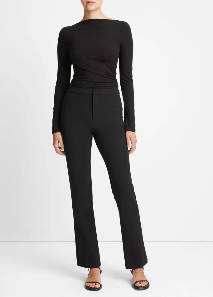 Vince Pants and Shorts Women TaperedLeg Trouser Black