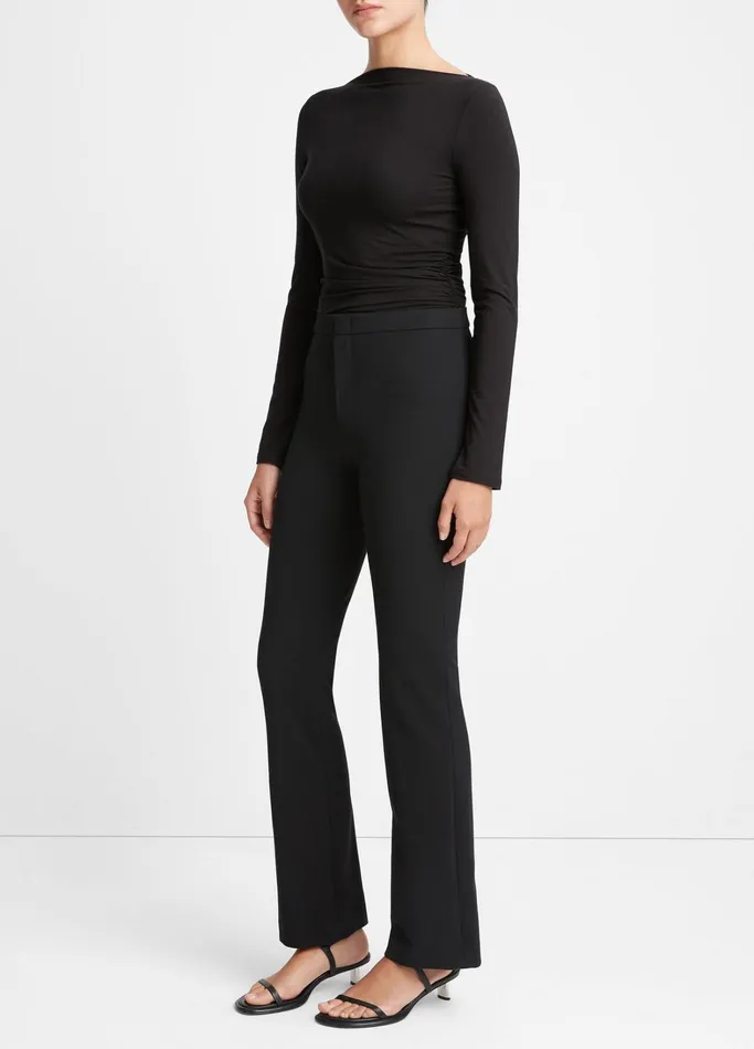 Vince Pants and Shorts Women TaperedLeg Trouser Black
