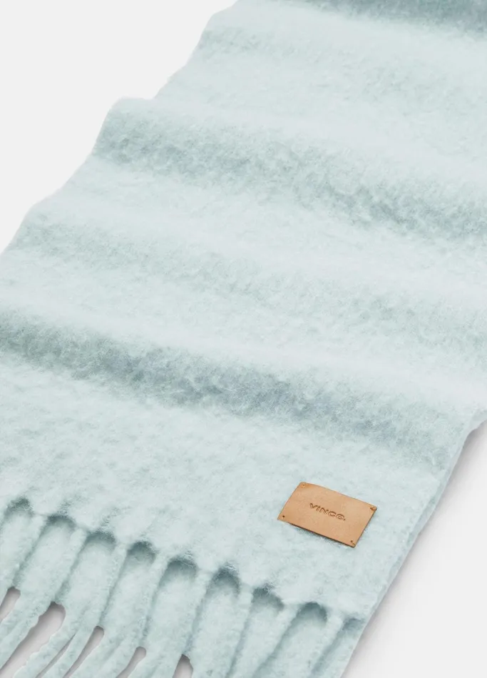 Vince Scarves Hats and Gloves Women AlpacaBlend Scarf Sea Mist