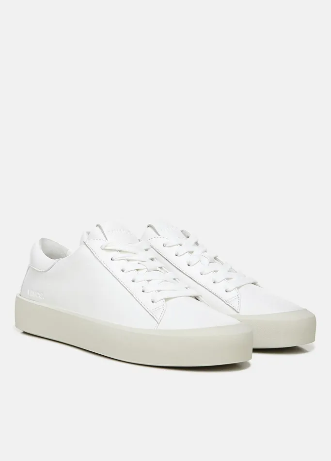 Vince Sneakers Women Gabi Leather Sneaker Ivory