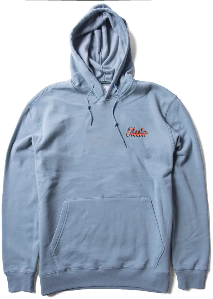 Vissla Fleece and Hoodies Men Coastal Eco Po Hoodie Stone Blue Heather Vissla Fleece and Hoodies Men Coastal Eco Po Hoodie Stone Blue Heather