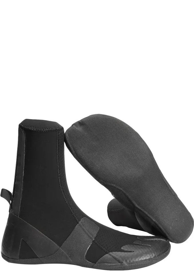 Vissla High Seas Wetsuits Men High Seas 3Mm Split Toe Wetsuit Bootie Black