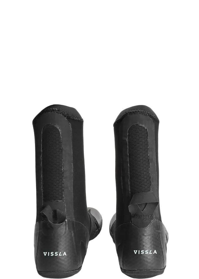 Vissla High Seas Wetsuits Men High Seas 3Mm Split Toe Wetsuit Bootie Black Vissla High Seas Wetsuits Men High Seas 3Mm Split Toe Wetsuit Bootie Black
